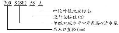 S、SH型單級(jí)雙吸泵