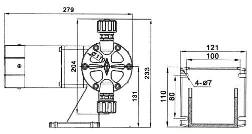 JBB系列機(jī)械驅(qū)動隔膜式計量泵
